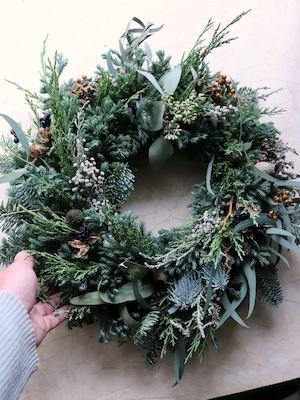 【受注製作・size L】Christmas Wreath 2026