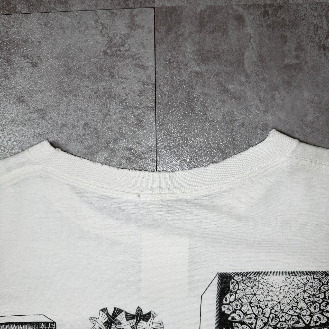 90's M.C.Escher "Multi" Printed T-Shirt USA ANDAZIA ART 90年代 エッシャー マルチプリント Tシャツ アメリカ ヴィンテージ ビンテージ だまし絵 アート TT2026-0001 - 11