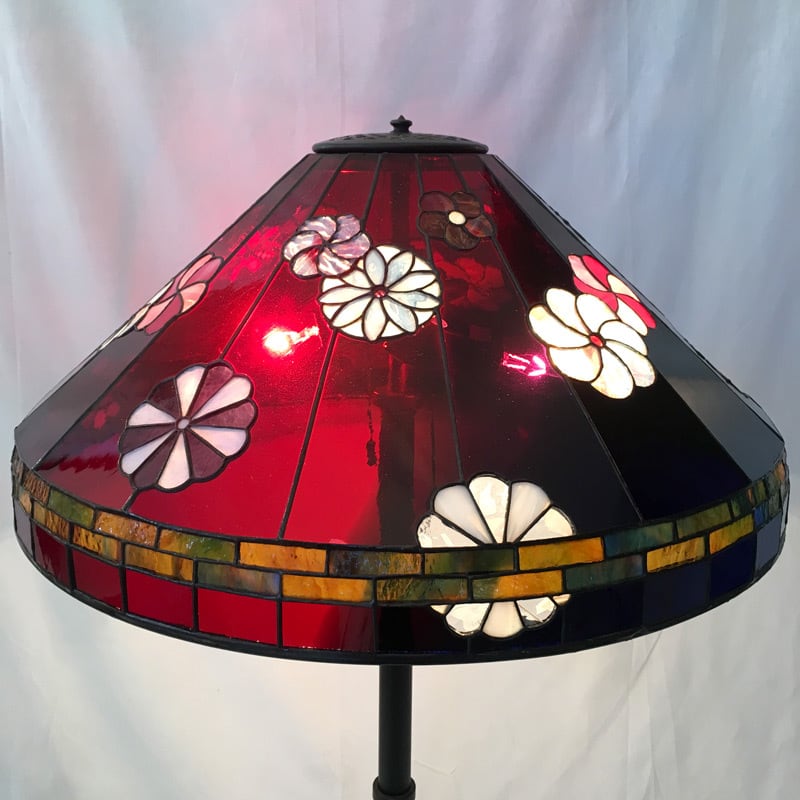 ステンドグラス 】 花毬(はなまり)_YY | ステンドグラス工房かわもと