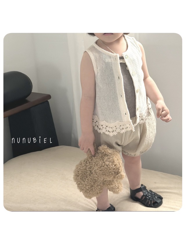 ⭐︎即納⭐︎[nunubiel-kids] net vest