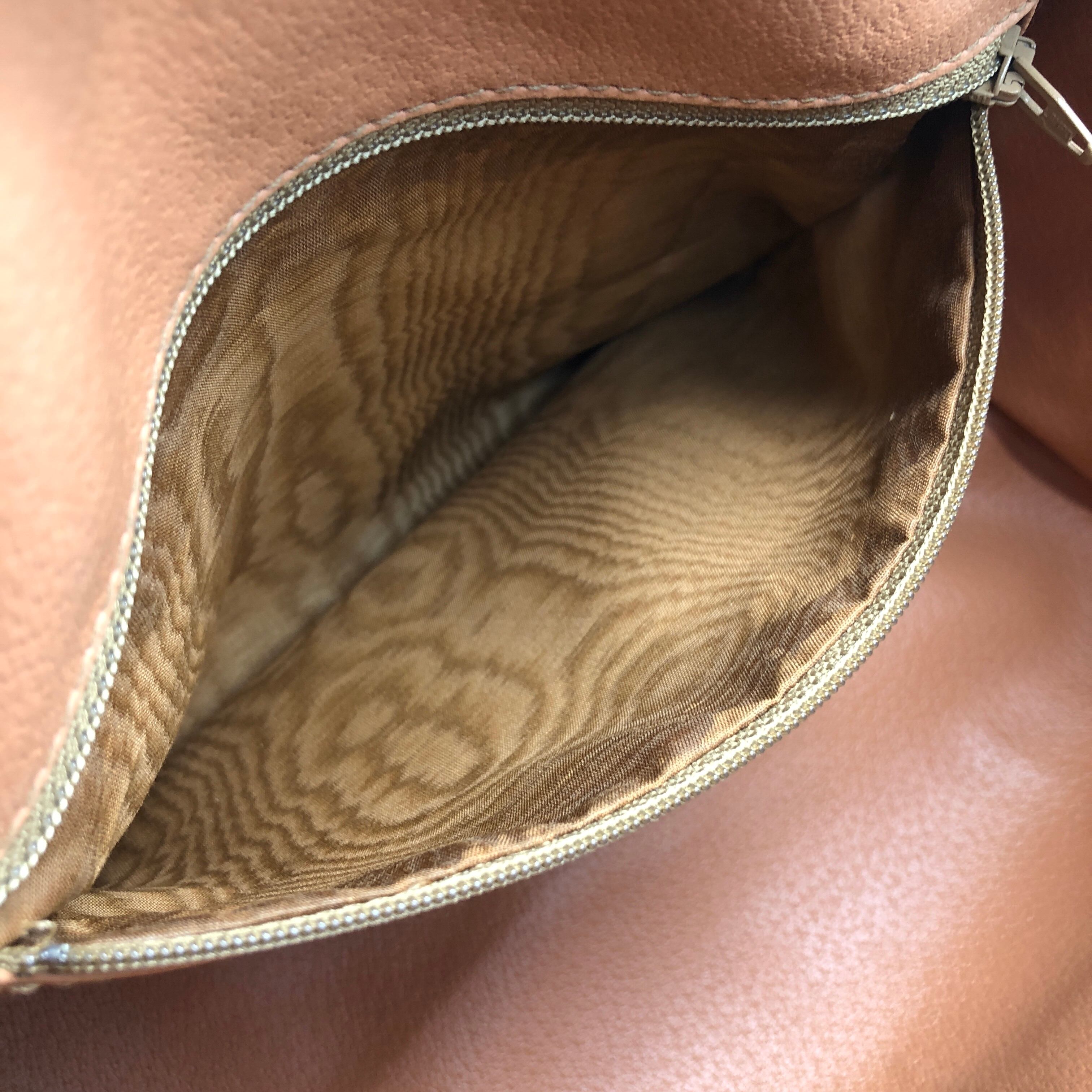 CELINE セリーヌ マカダム ハンドバッグ ベージュ PVCレザー ミニ