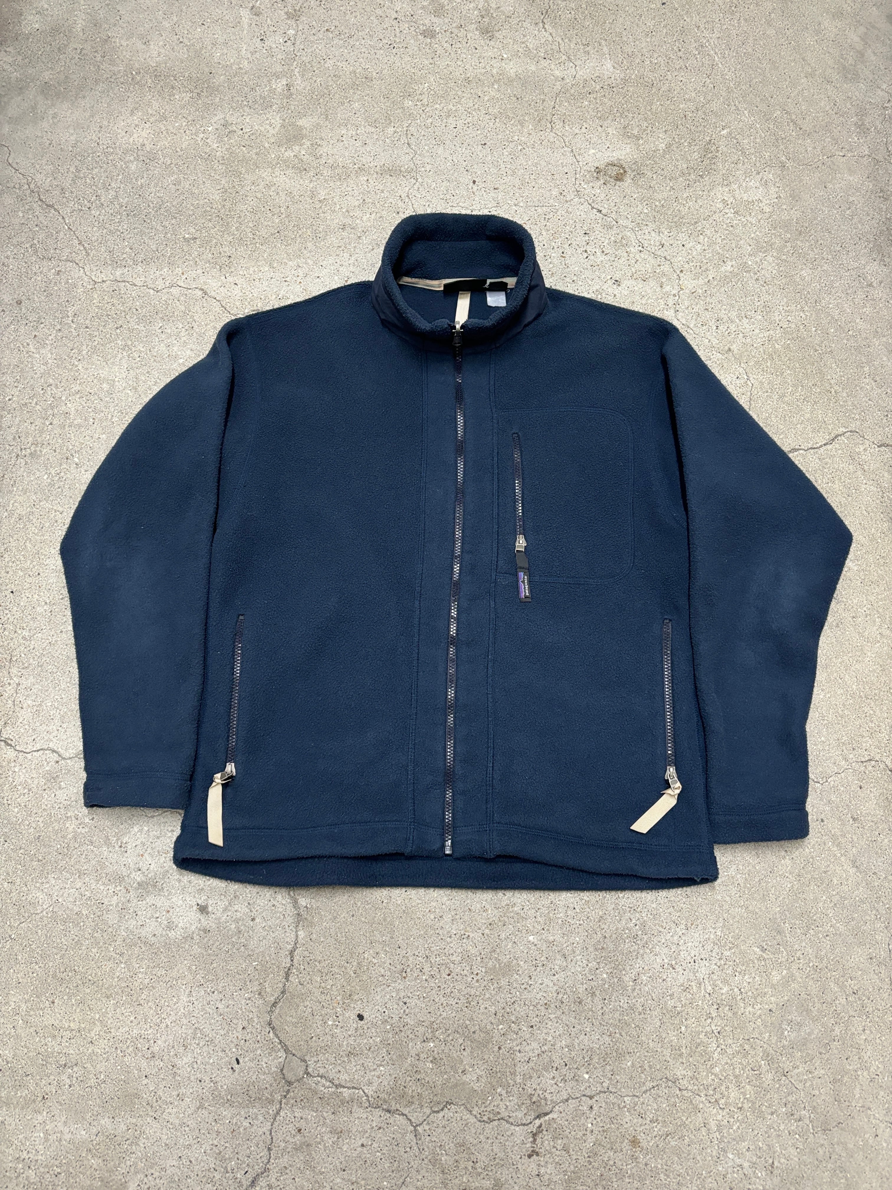 00s patagonia/Synchilla Fleece Jacket/2002年製/M/シンチラフリ－ス