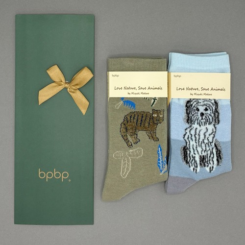 【SOCKS 2 PAIR GIFT SET】松尾ミユキ ソックス2足ギフトセット