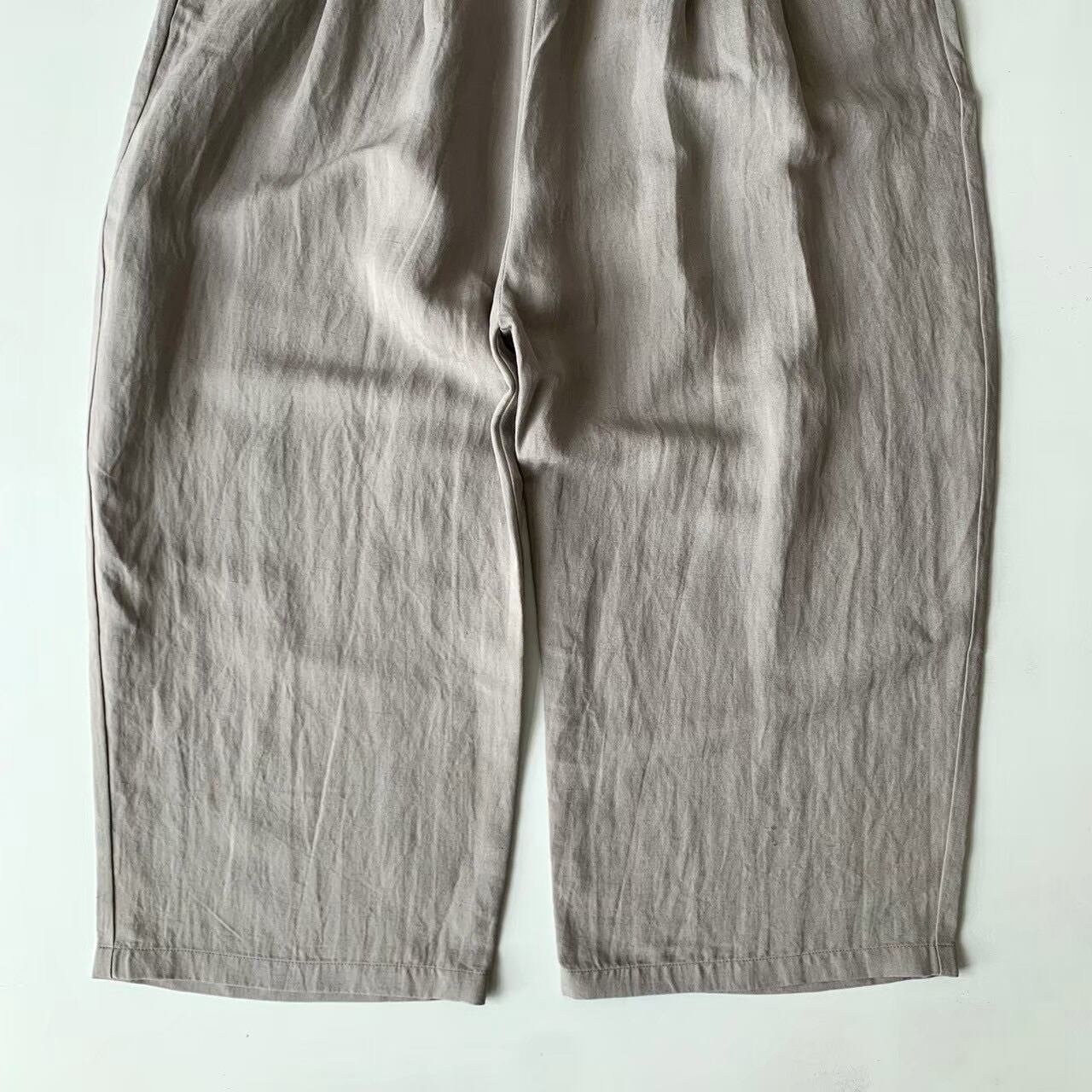 evam eva】bamboo linen pants/E241T097 | eighty88eight