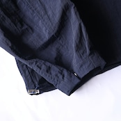 KUON / Indigo Nylon Coaches Jacket-Boro-
