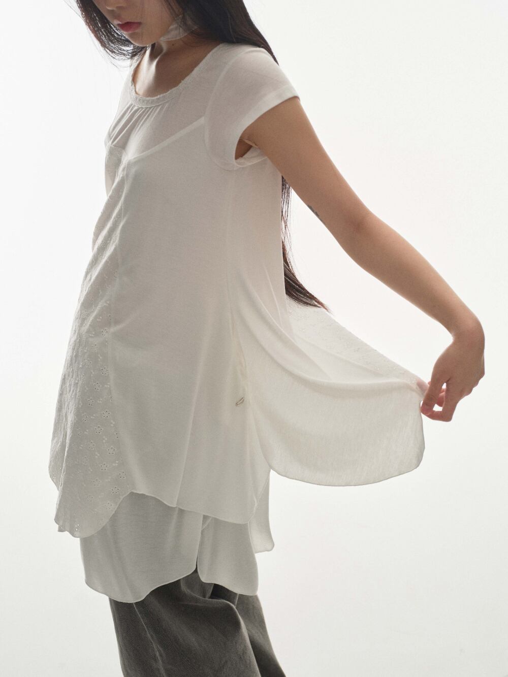 COYSEIO] FLOWER ONE PIECE WHITE 正規品 韓国ブランド 韓国通販