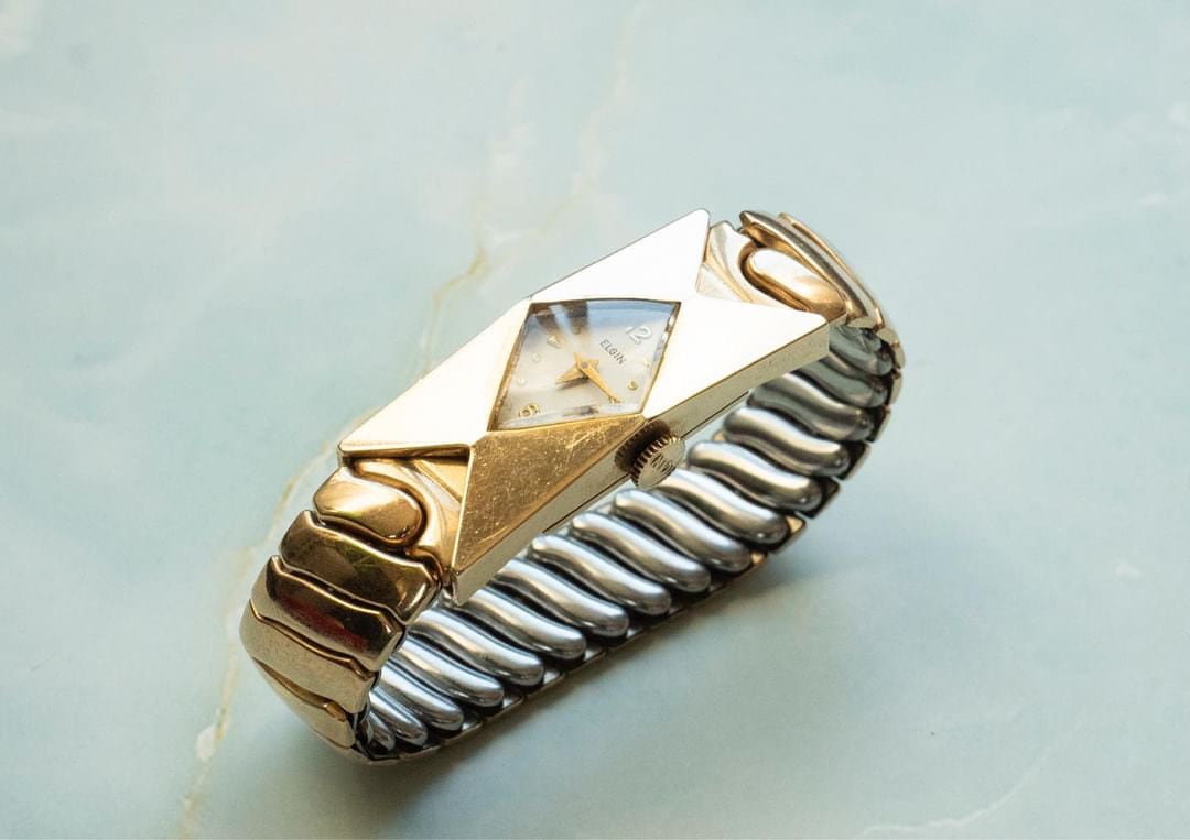 LADY ELGIN アンティーク手巻き時計 ゴールド LADY ELGIN アンティーク手巻き時計 ゴールド