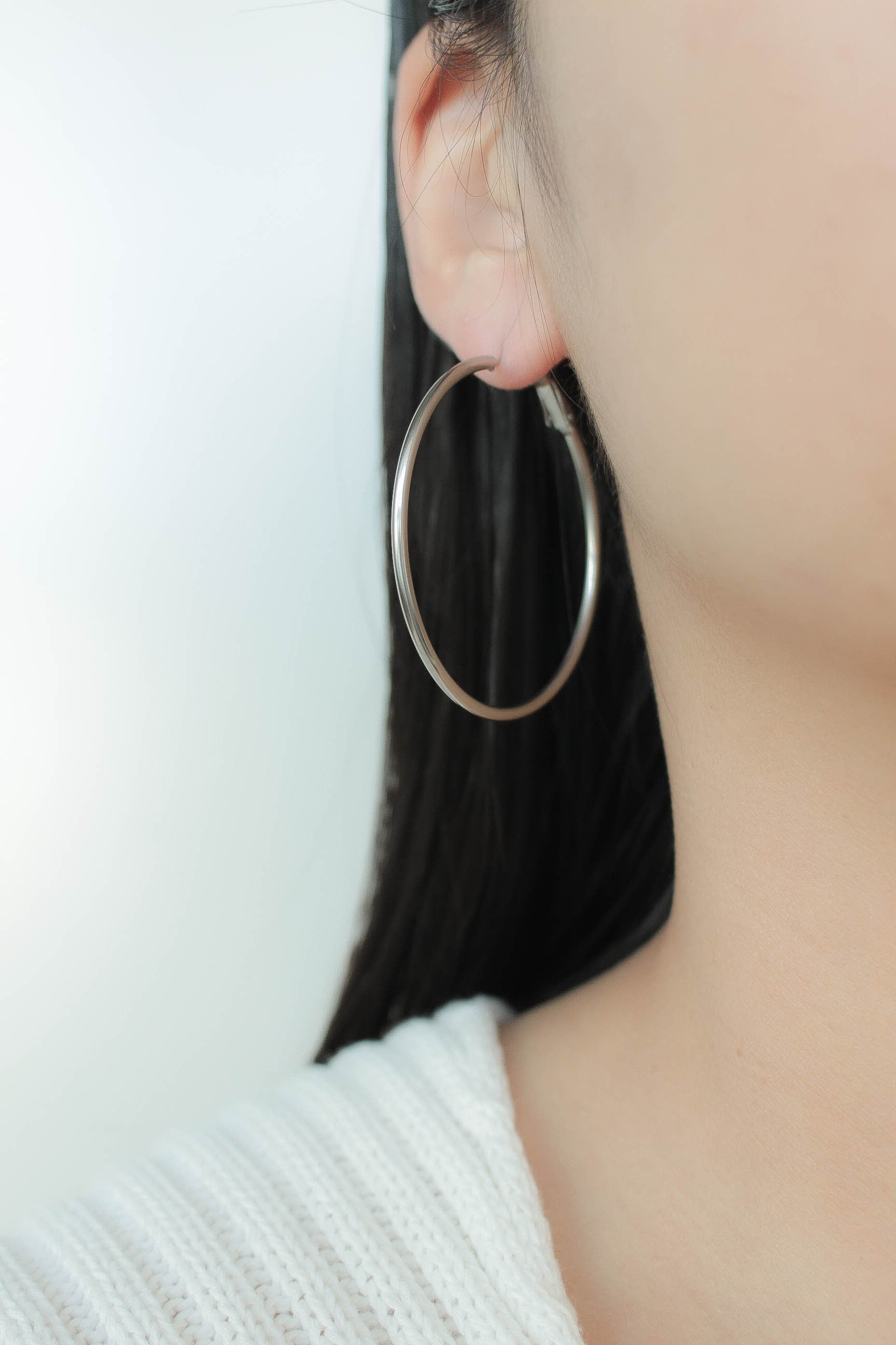 Big Hoop Pierce | 金属アレルギー対応のアクセサリー ebine