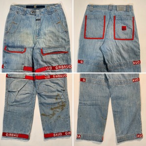 9899 マリテフランソワジルボー デニムパンツ テーパード 古着 W32