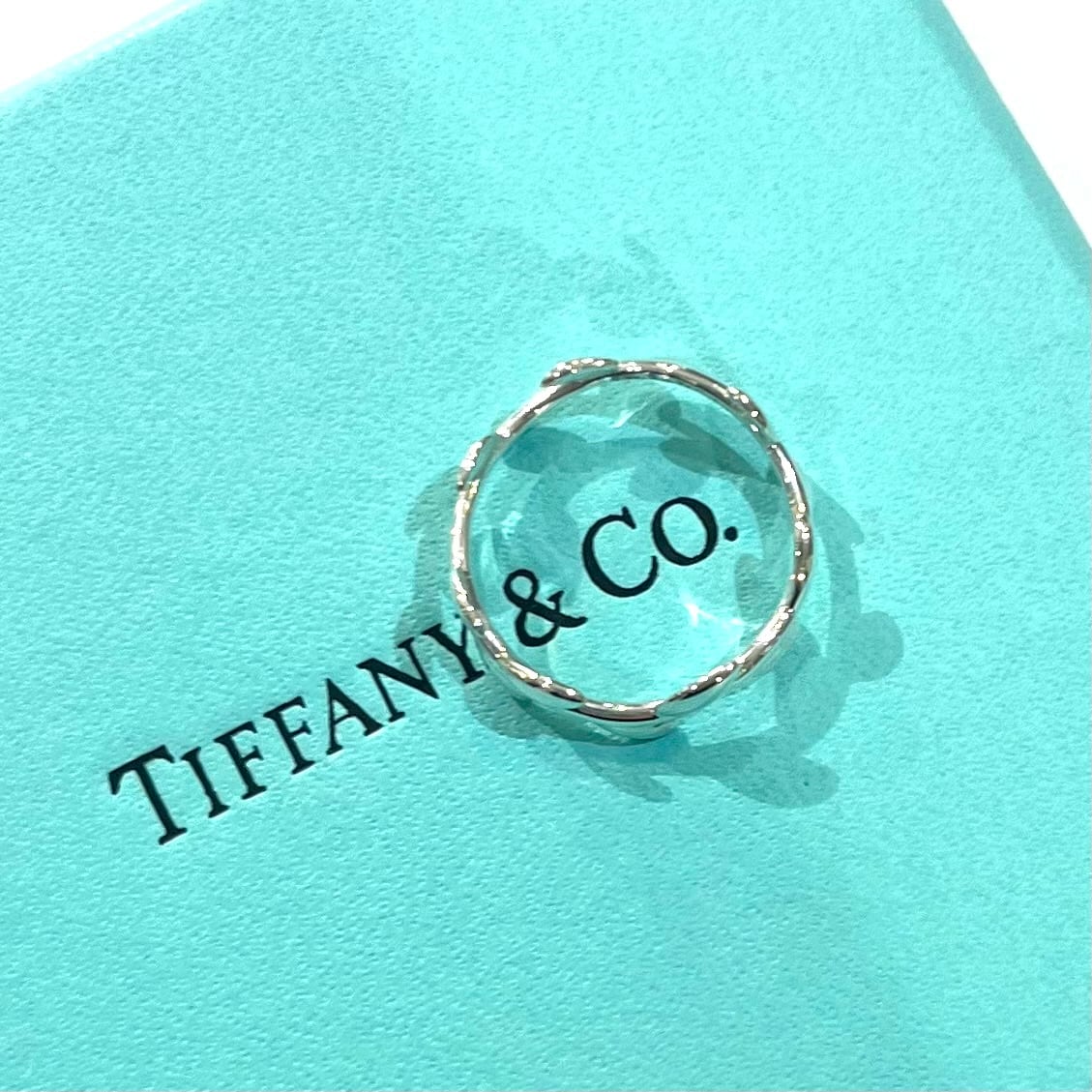 TIFFANY&CO.】2291 パロマ・ピカソ オリーブリーフリング 11.5号