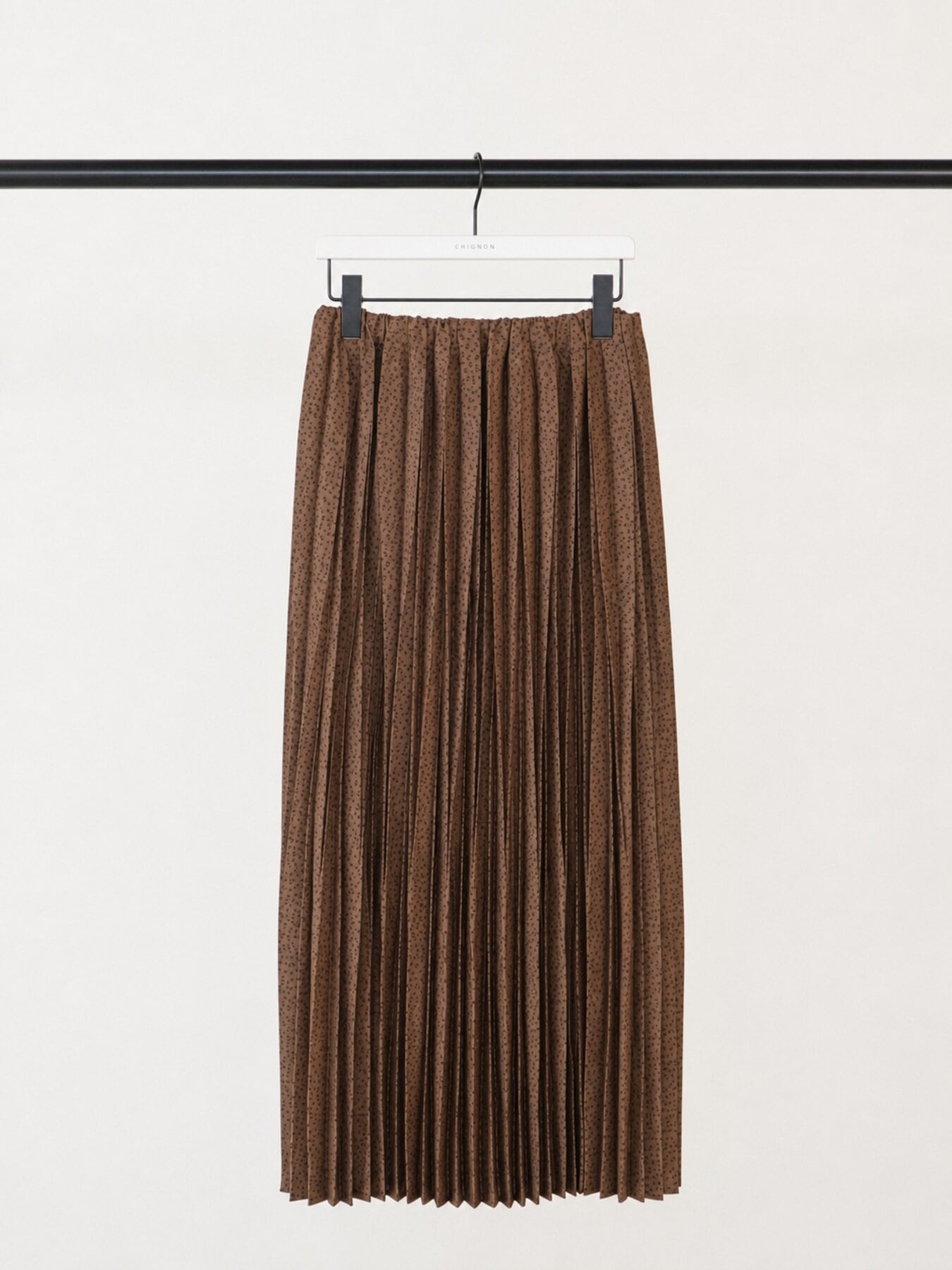 【9/下旬〜10/上旬入荷次第お届けのご予約】CHIGNON/シニヨン レオパドットリズムプリーツSK 2265-381NH F