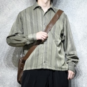Romania military PVC leather shoulder bag