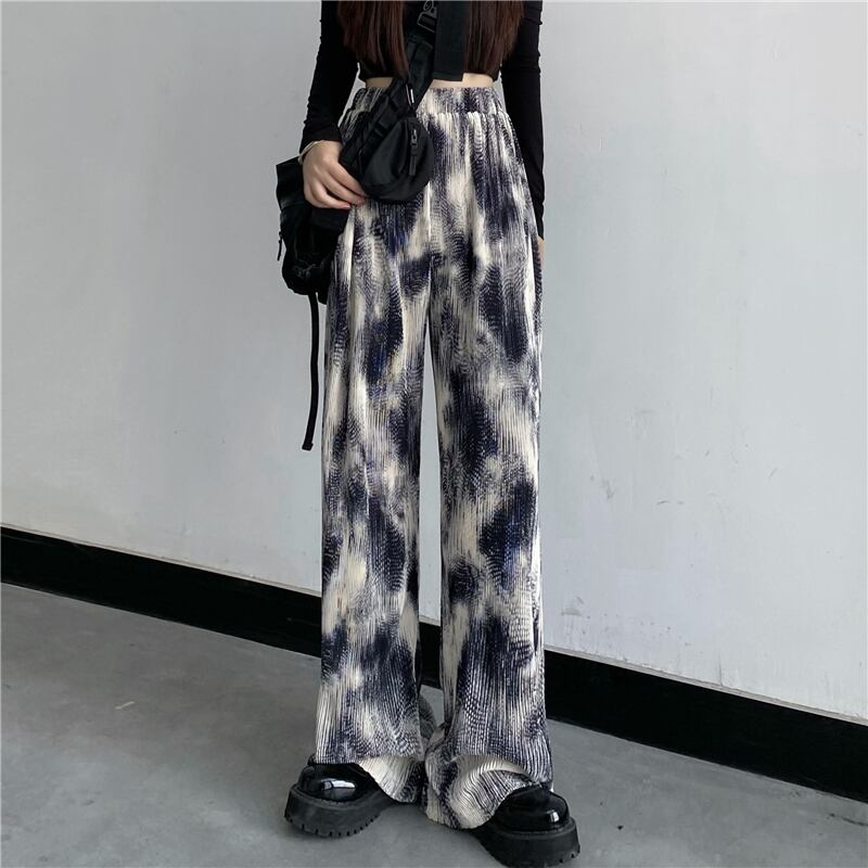 スタイルカジュアルパンツ 薄手ハイウェスト ストリート ケッペル65799961643