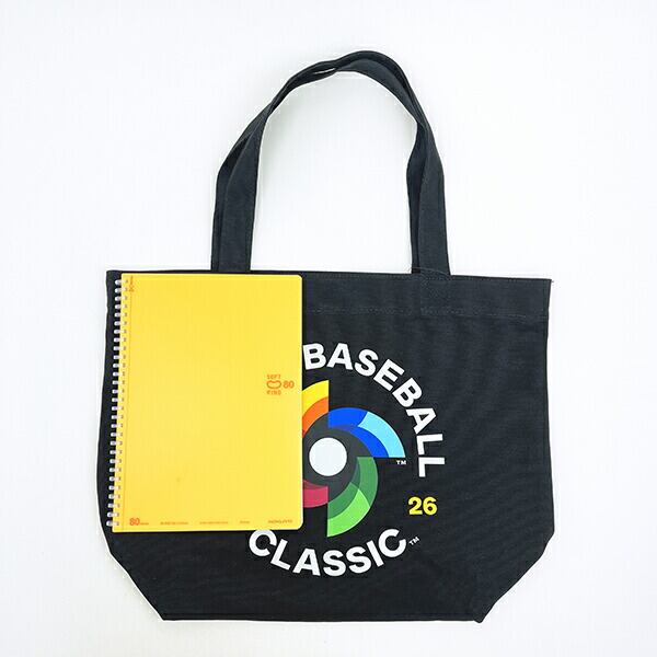 WBC 2026 (WORLD BASEBALL CLASSIC) トートバッグ ブラック 侍ジャパン