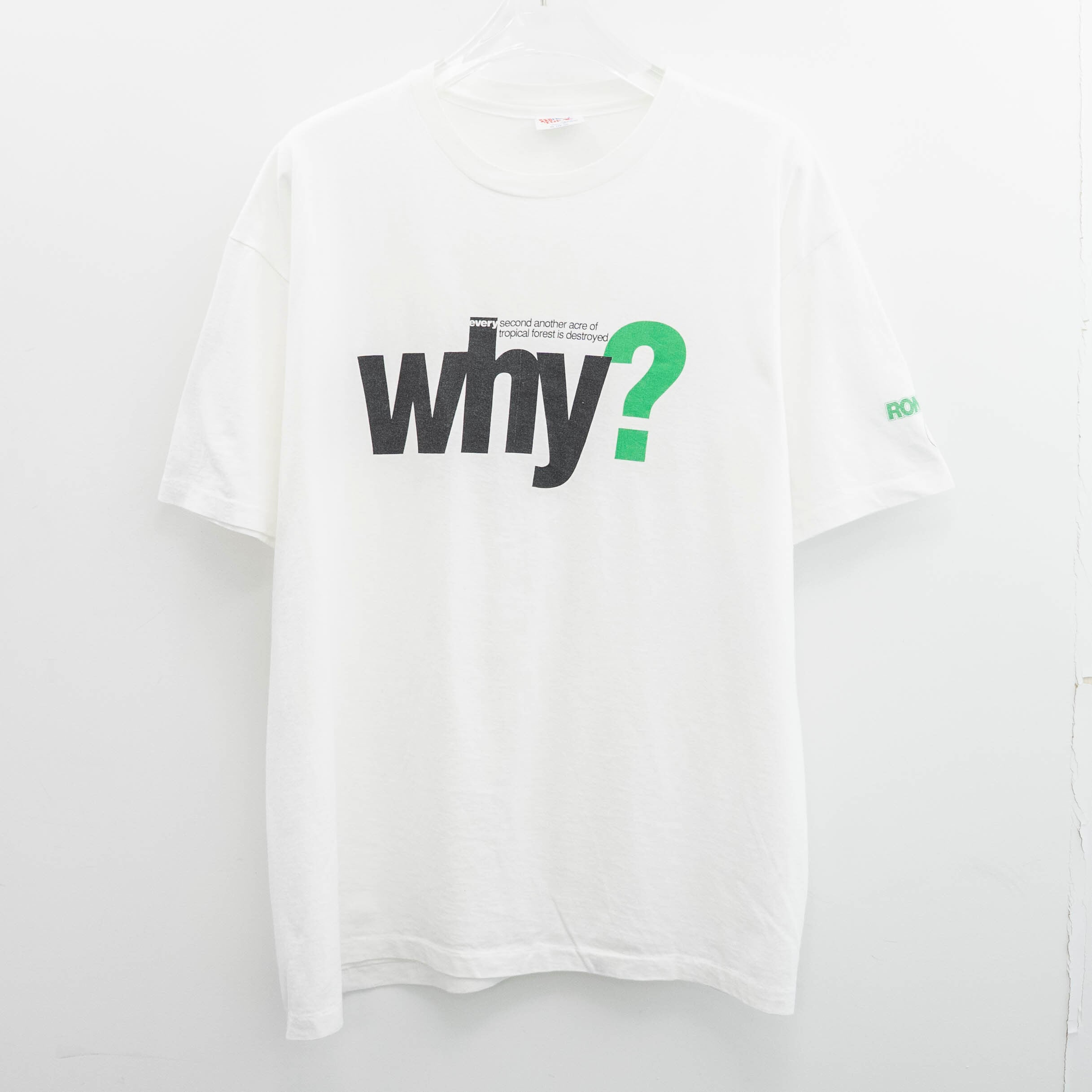 Why ? " Magazine Promo " Hanes XL 【A7-99】