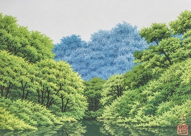 山湖爽緑