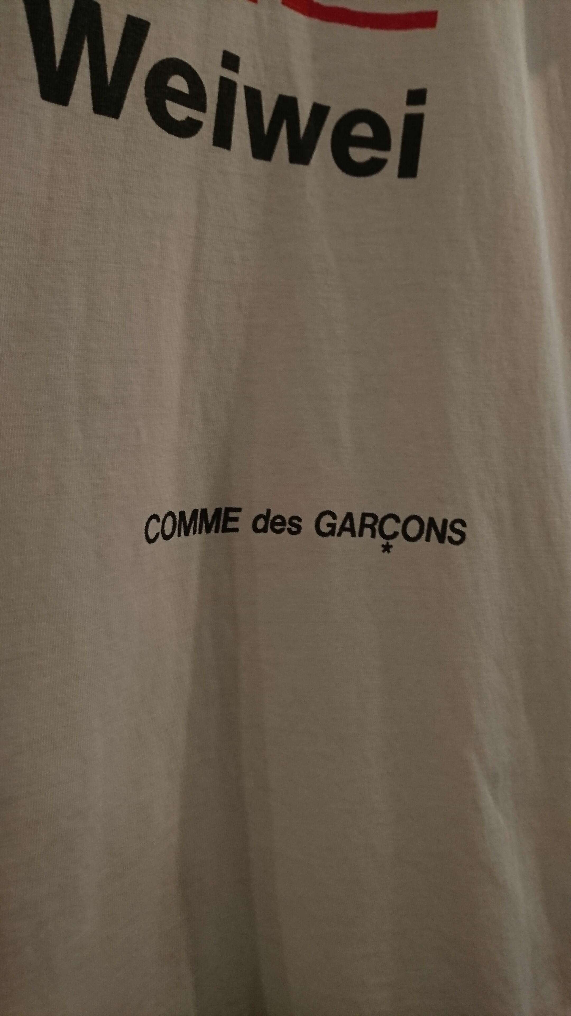 COMMEdesGARCONS × AI WEIWEI TEE | BOW & ARROW WEB STORE