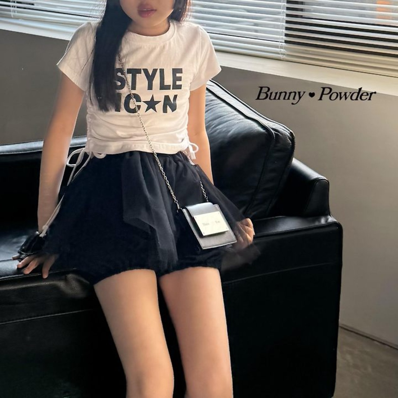 [Bunny Powder] Planning) Icon T (2XL/3XL/4XL) / [버니파우더] 기획)아이콘티 (2XL/3XL/4XL)