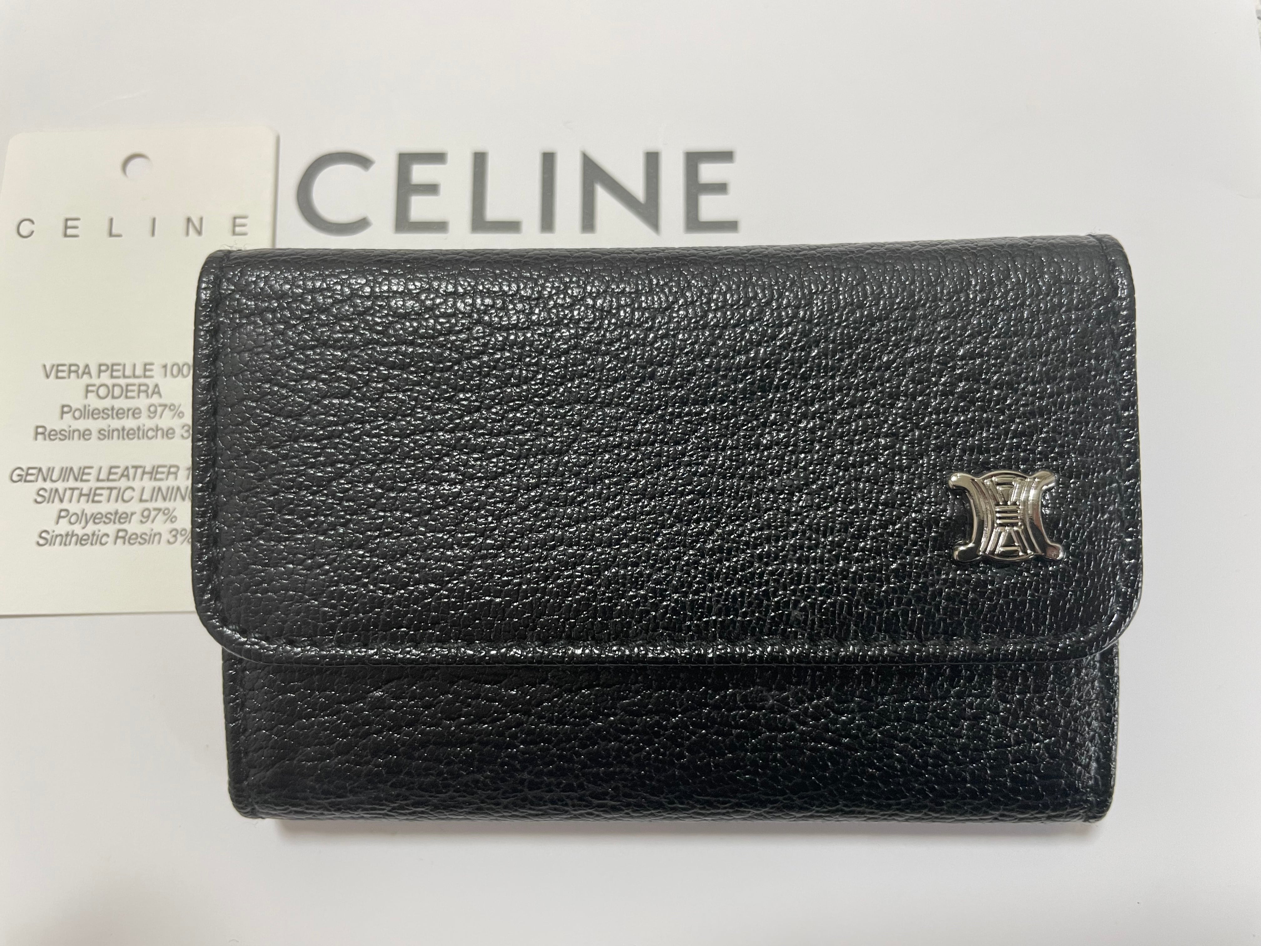 CELINE 未使用箱付き ブラゾンポイント キーケース celine セリーヌ