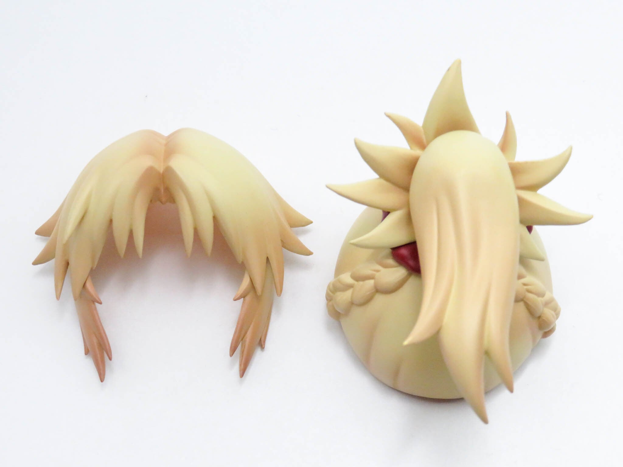 再入荷(A−ランク)【885】 “赤"のセイバー 髪パーツ ポニーテール ねんどろいど