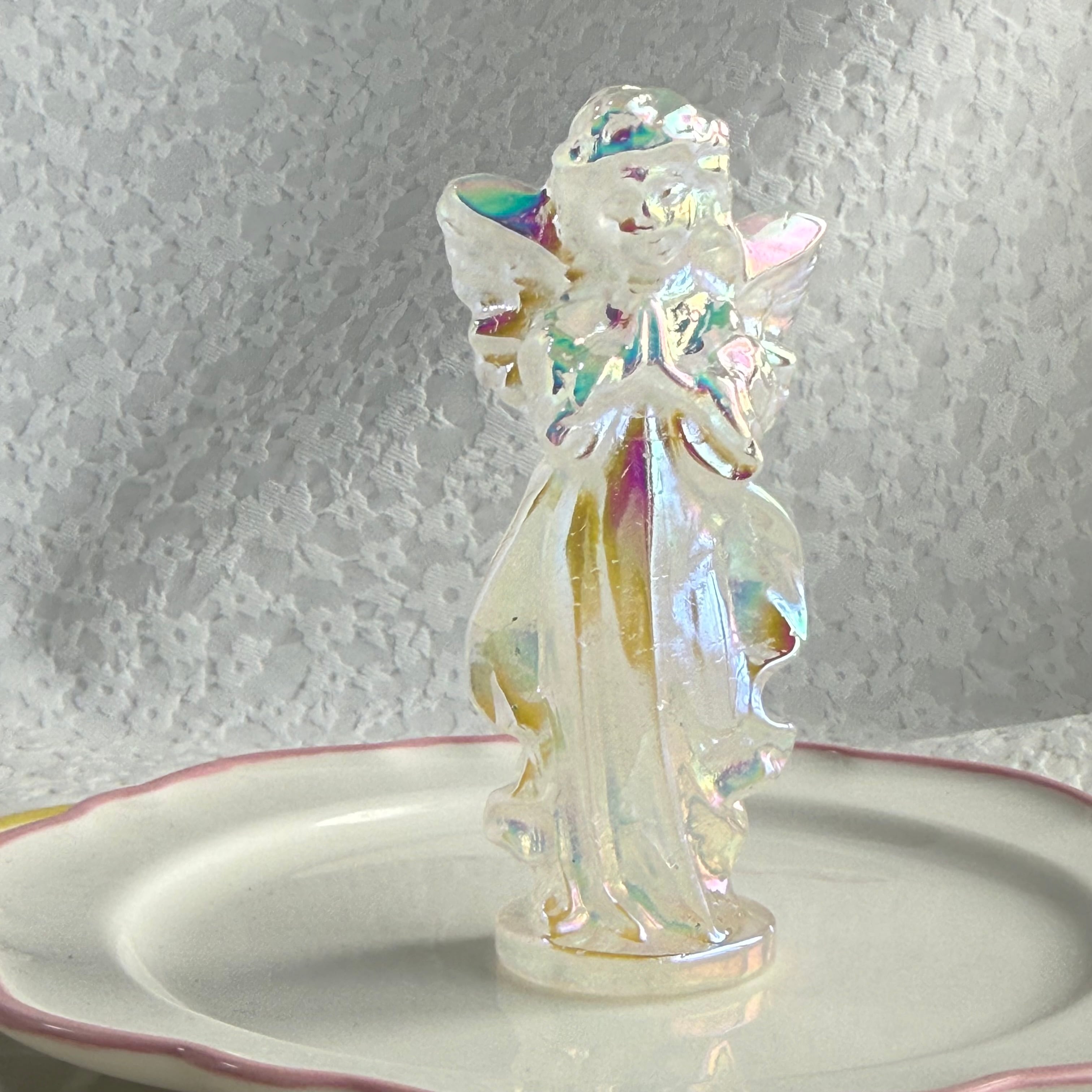エンジェル クリスタル 天使 水晶 天然石 置物 | PAY ID