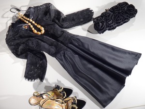 ★13号☆ビジュー飾りが美しいワンピーススーツ(OPN6090) 