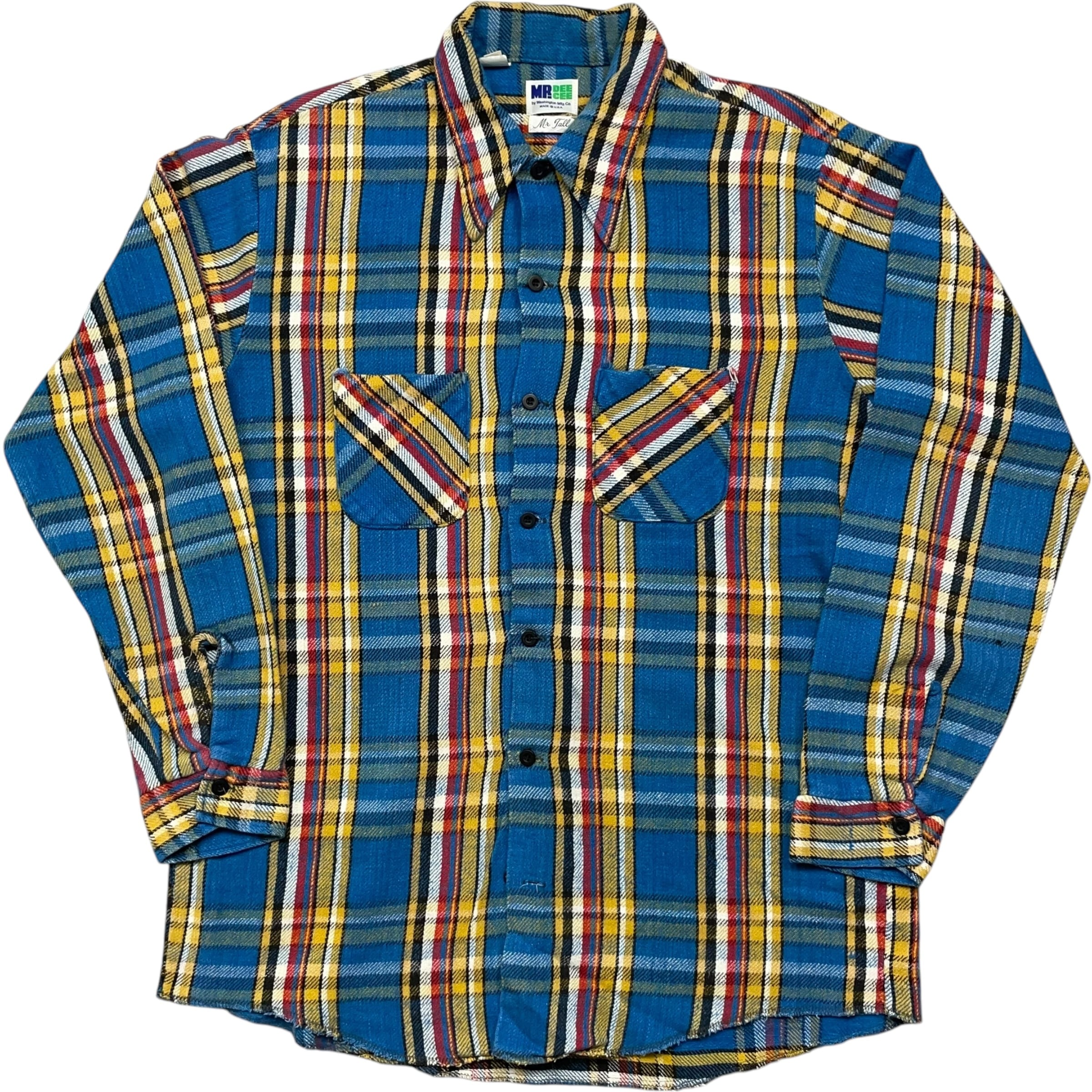 《L》OUTDOOR EXCHANGE アウトドア エクスチェンジ ヘビーネルシャツ チェック no.5204