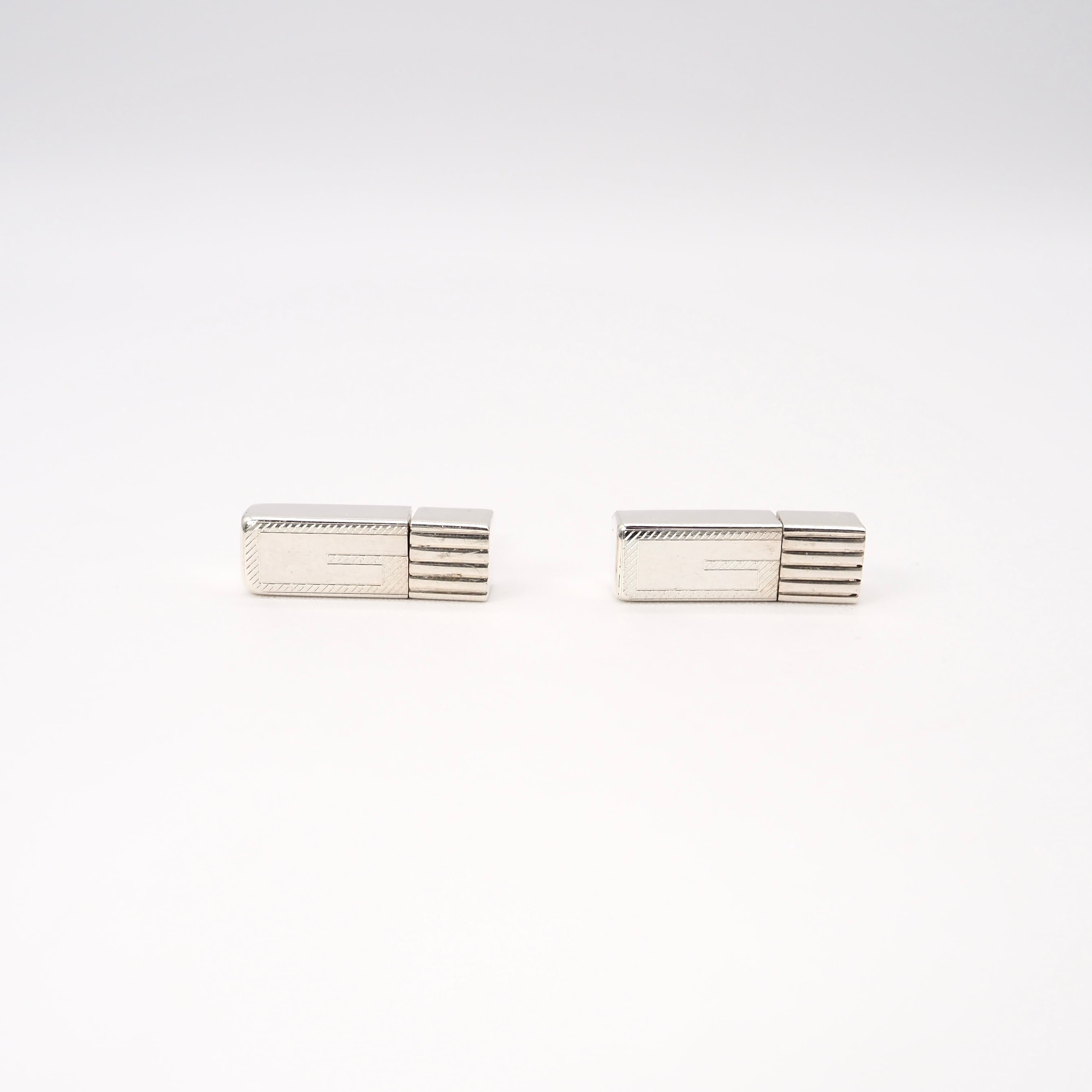 GUCCI スクエアG ピアス シルバー925 グッチ | 2122TOKYO