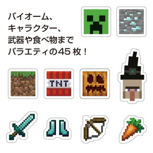 MINECRAFT マインクラフト フレークシール  (A)  / エンスカイ