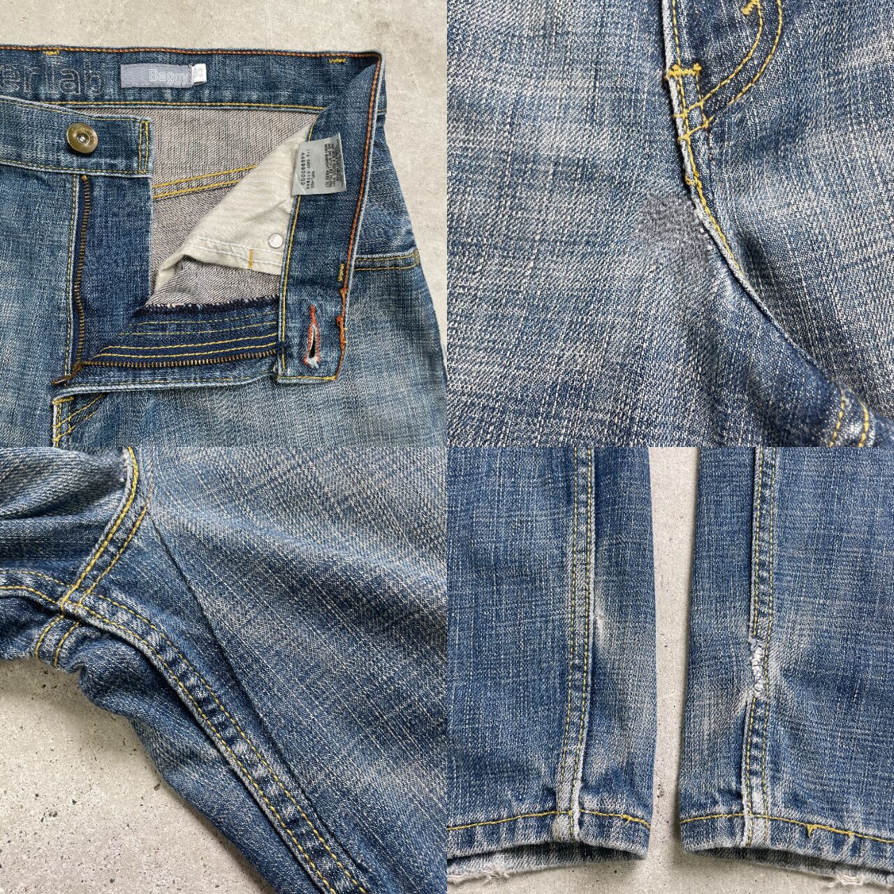 00年代 Levi's SILVERTAB リーバイス シルバータブ バギーデニムパンツ