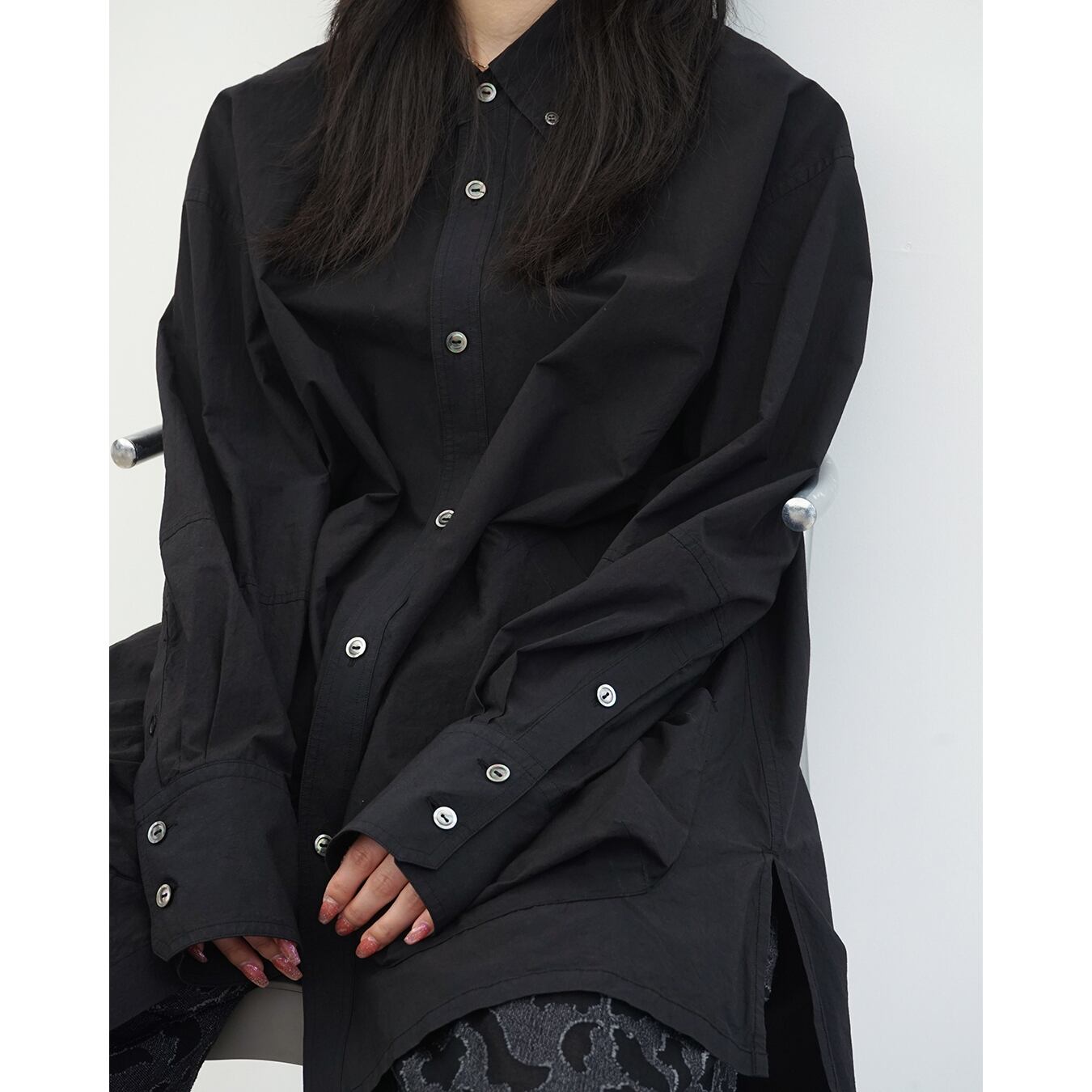 Nomàt] (ノマット) 25SS N-B-09 Accordion pocket shirt | Clique