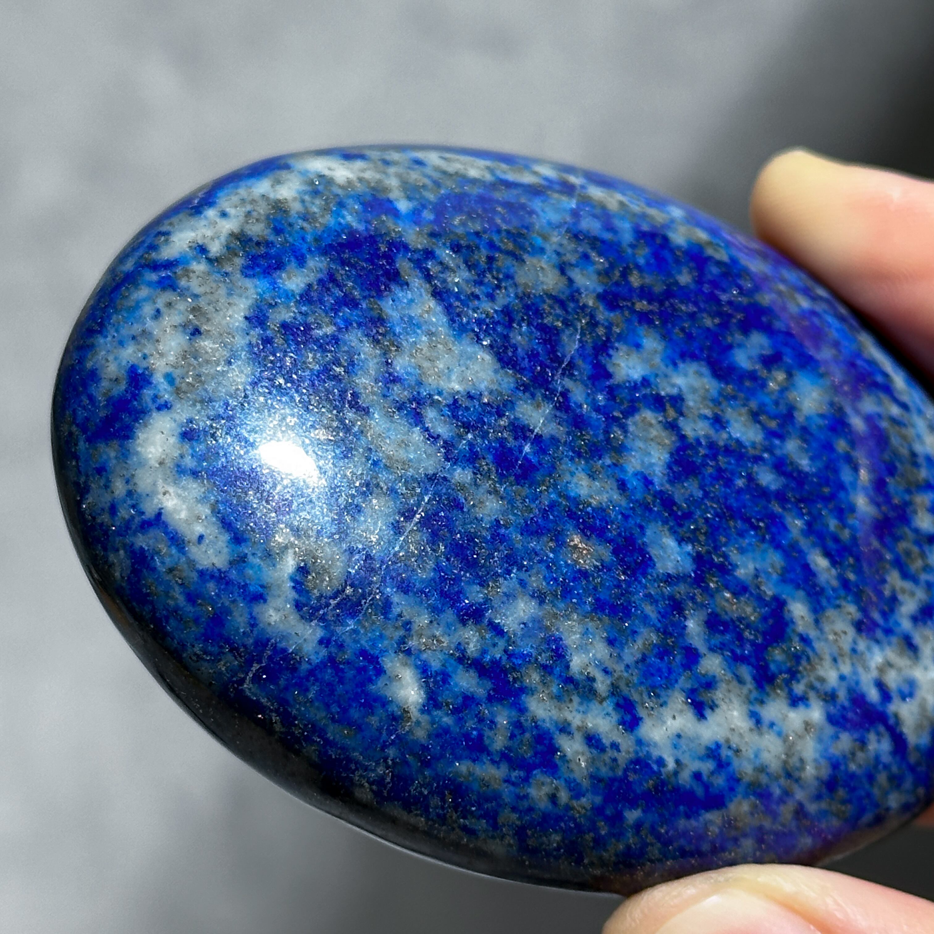 天然石ラピスラズリ✨ ラピスラズリ パームストーン78◇Lapis Lazuli◇天然石・鉱物