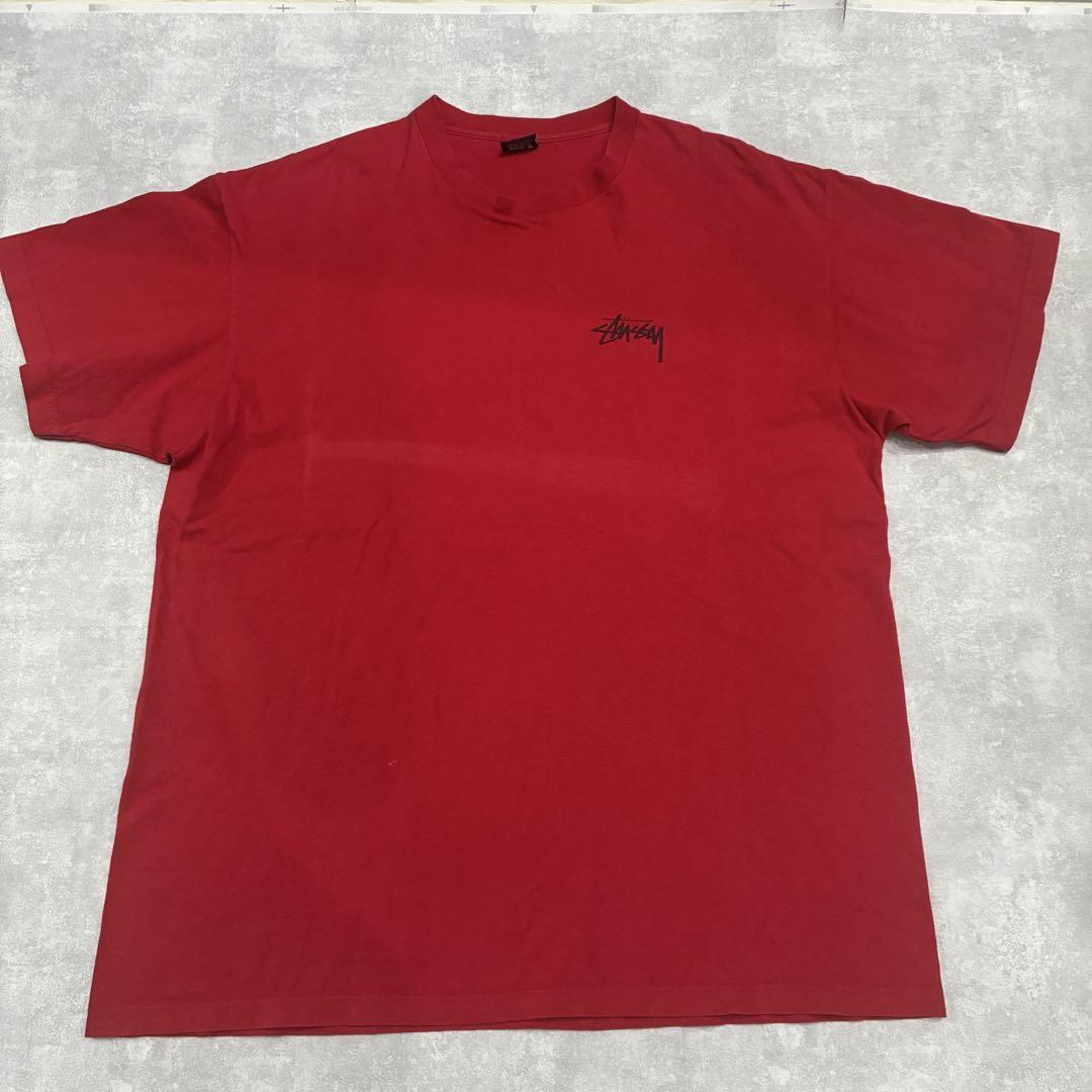 90s-00s Old stussy usa製 Tシャツ スカルフラワー 紺タグ | CHASE