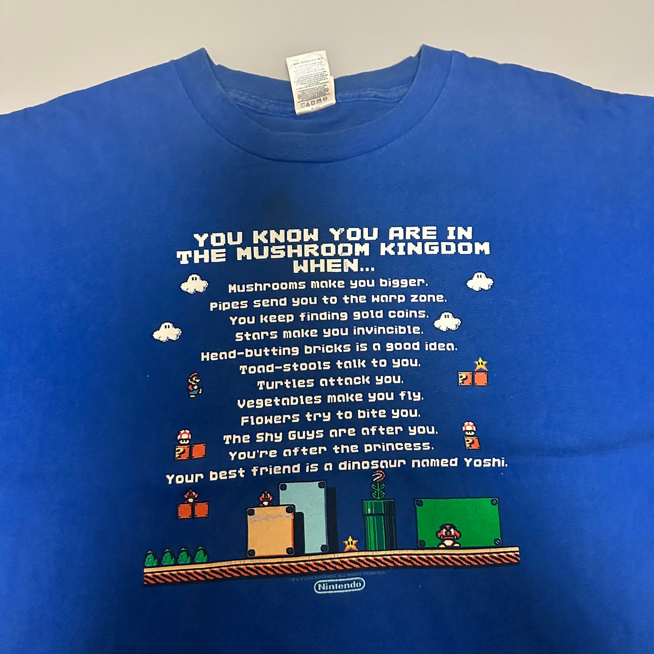 ●00s Mario マリオ Tシャツ