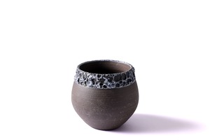 eureka keramik LAVA planter model 214 bluedawn