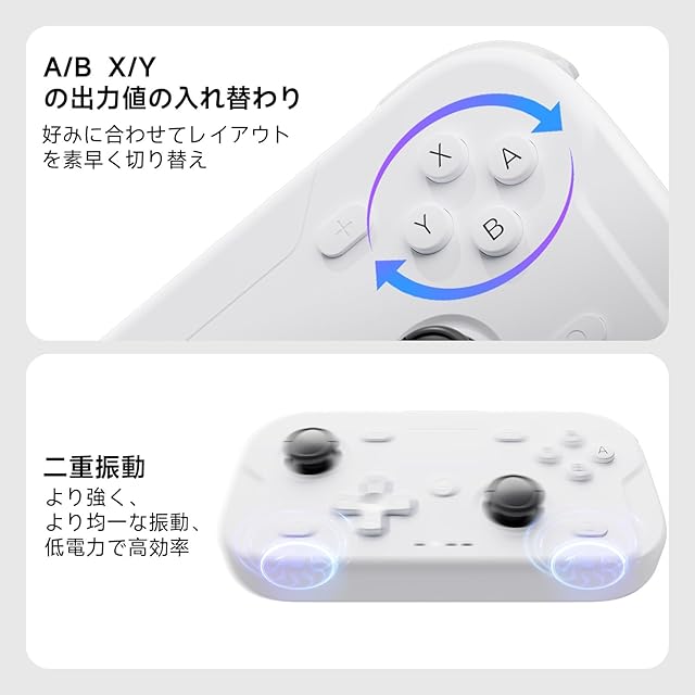 AceGamer ポケットコントローラー ワイヤレスコントローラー ミニ