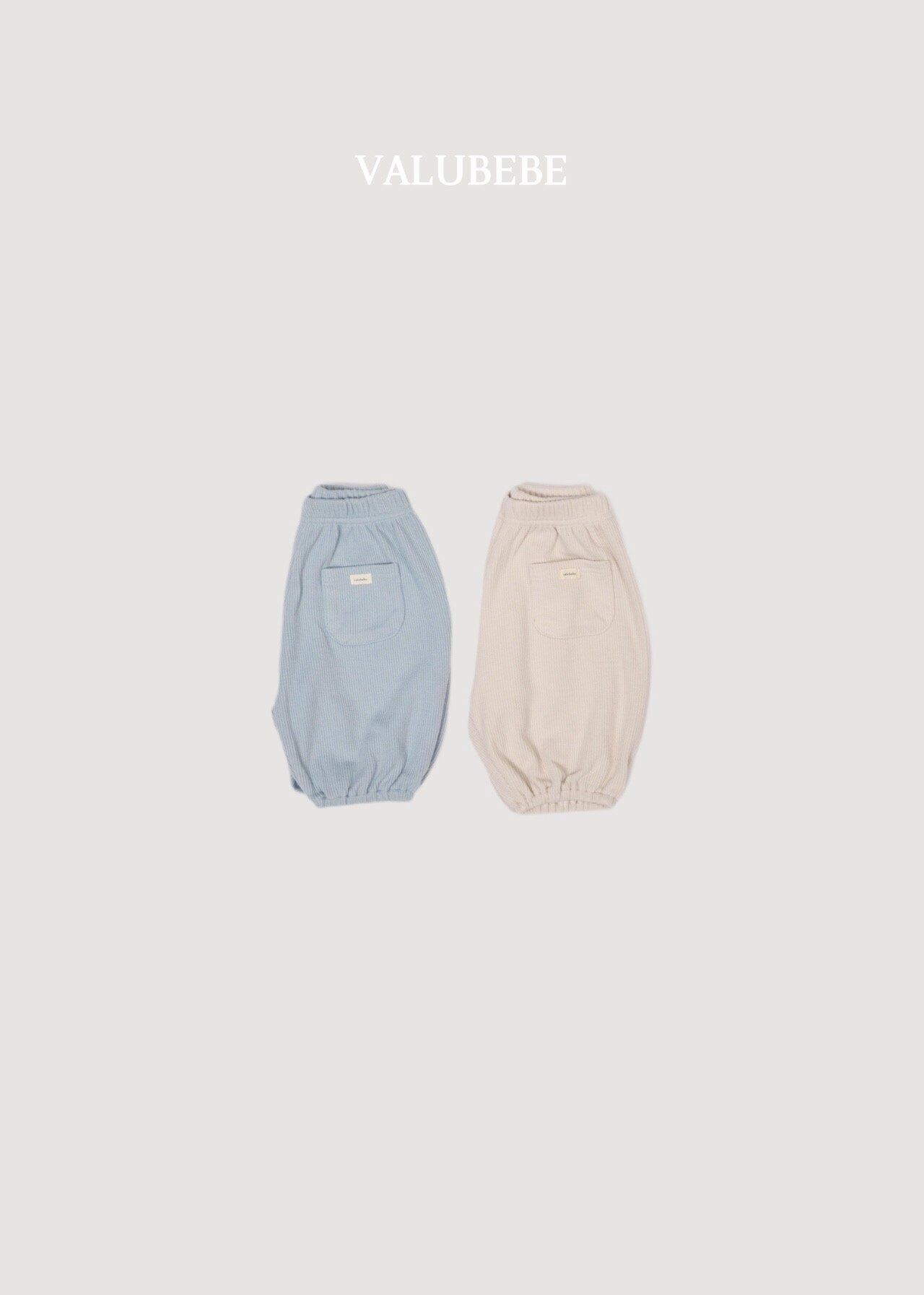 送料無料【予約】/ ハニーリブジョガーパンツ / valubebe
