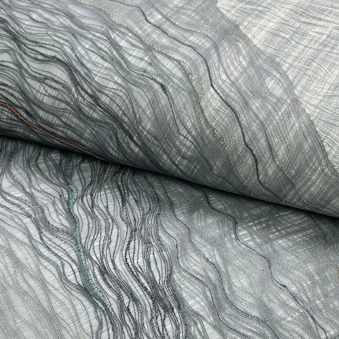 値下げ交渉OK！紬地 すくい織 袋帯 正絹 S182（値下げ交渉OK  