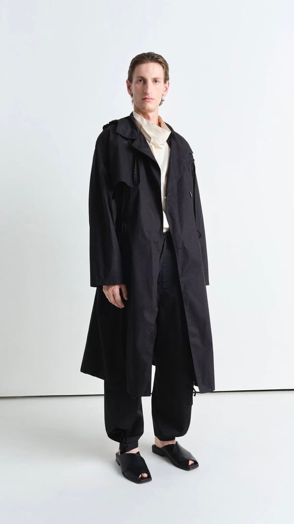 LIGHT HOODED TRENCH Lサイズ 9fd4d221785e0e0fdb0ec6da8538bb