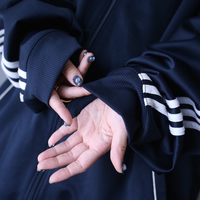 "adidas" super over silhouette hoodie track jacket