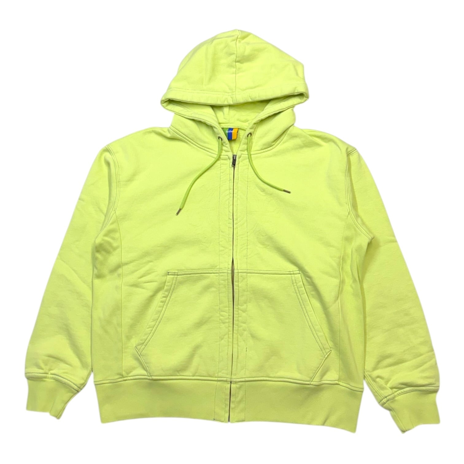 【Bedlam】Target Zip Hood Lime〈国内送料無料〉