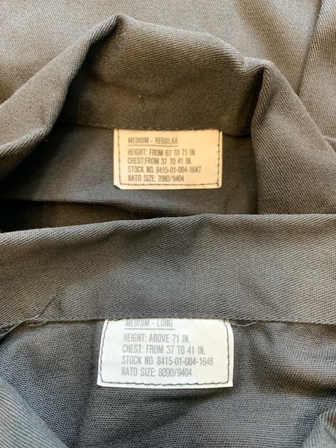 00's DEAD STOCK US MADE BDU JACKET BLACK made in usa / 2000年代