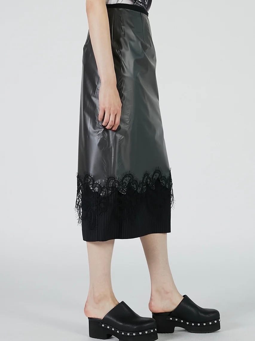 25AW】PRANK PROJECT プランクプロジェクト / PVC Layered Midi Skirt