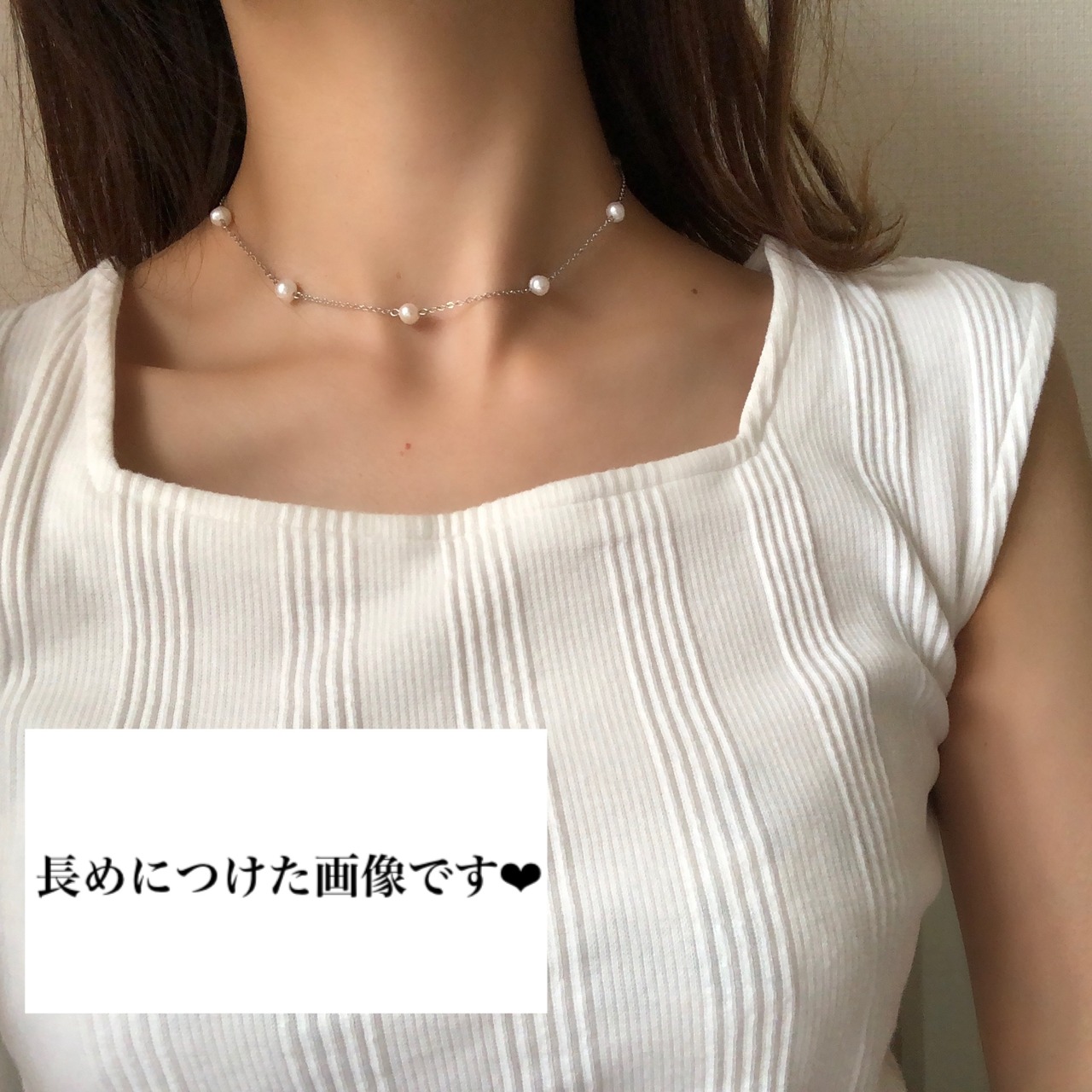 ［全2色］淡水パール　チョーカー ネックレス［GKN021・SRN010］