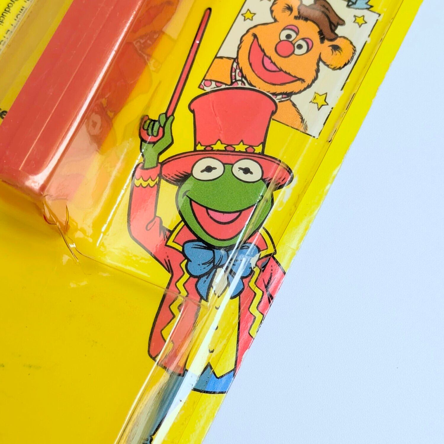 ☆ VINTAGE1990年代 ☆【 The Muppet Show ( マペット・ショー )  】『 カーミット 』PEZ / ペッツ / CANDY&DISPENSER / ヨーロッパPEZ（ハンガリー） 〚アメリカン雑貨 アメトイ〛