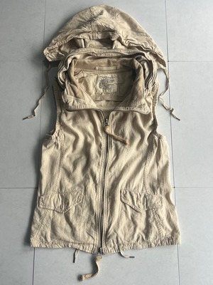 "GOA" Gimmick Hoodie Vest