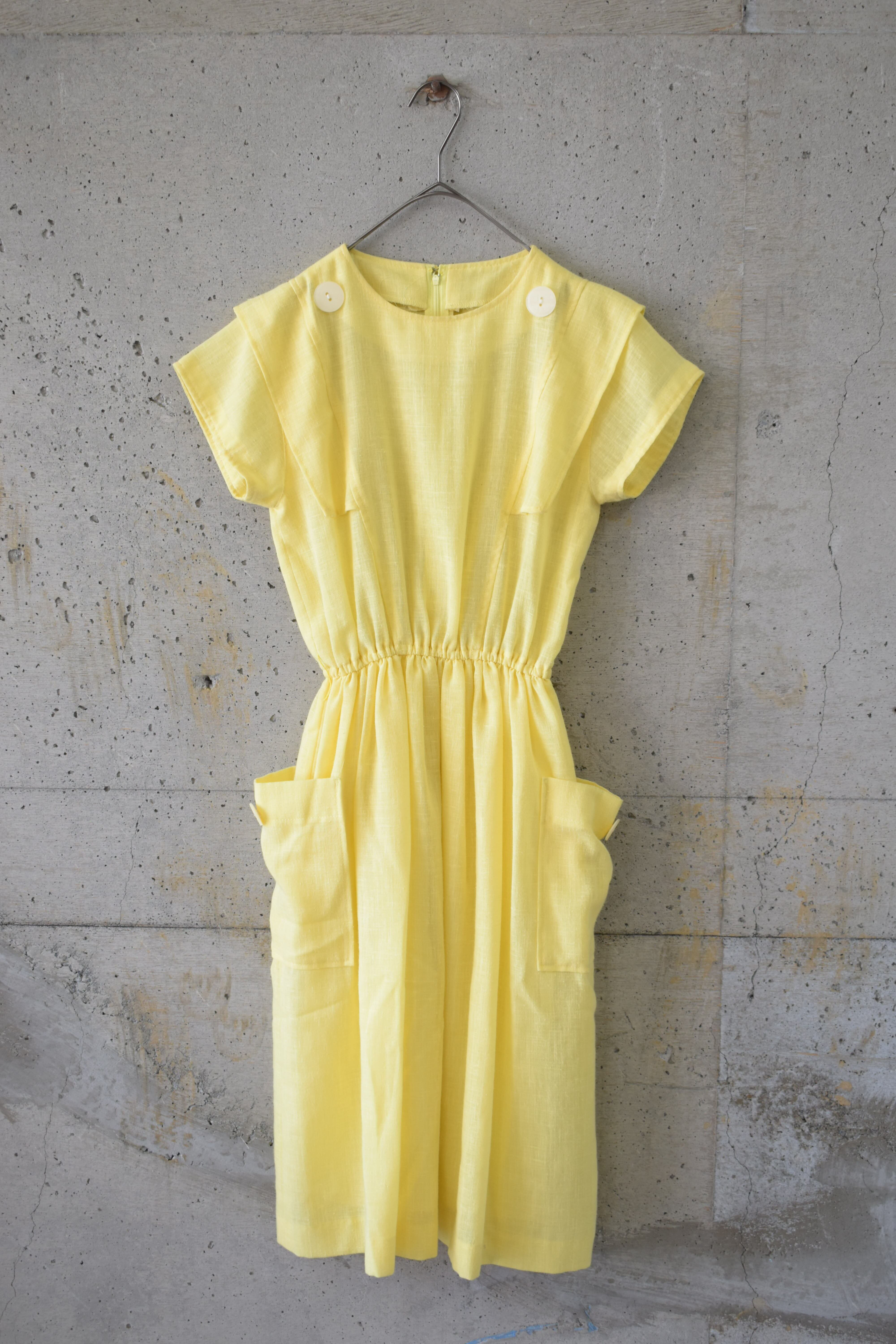 Button-detail dress