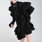 wide ruffle tops / l0822