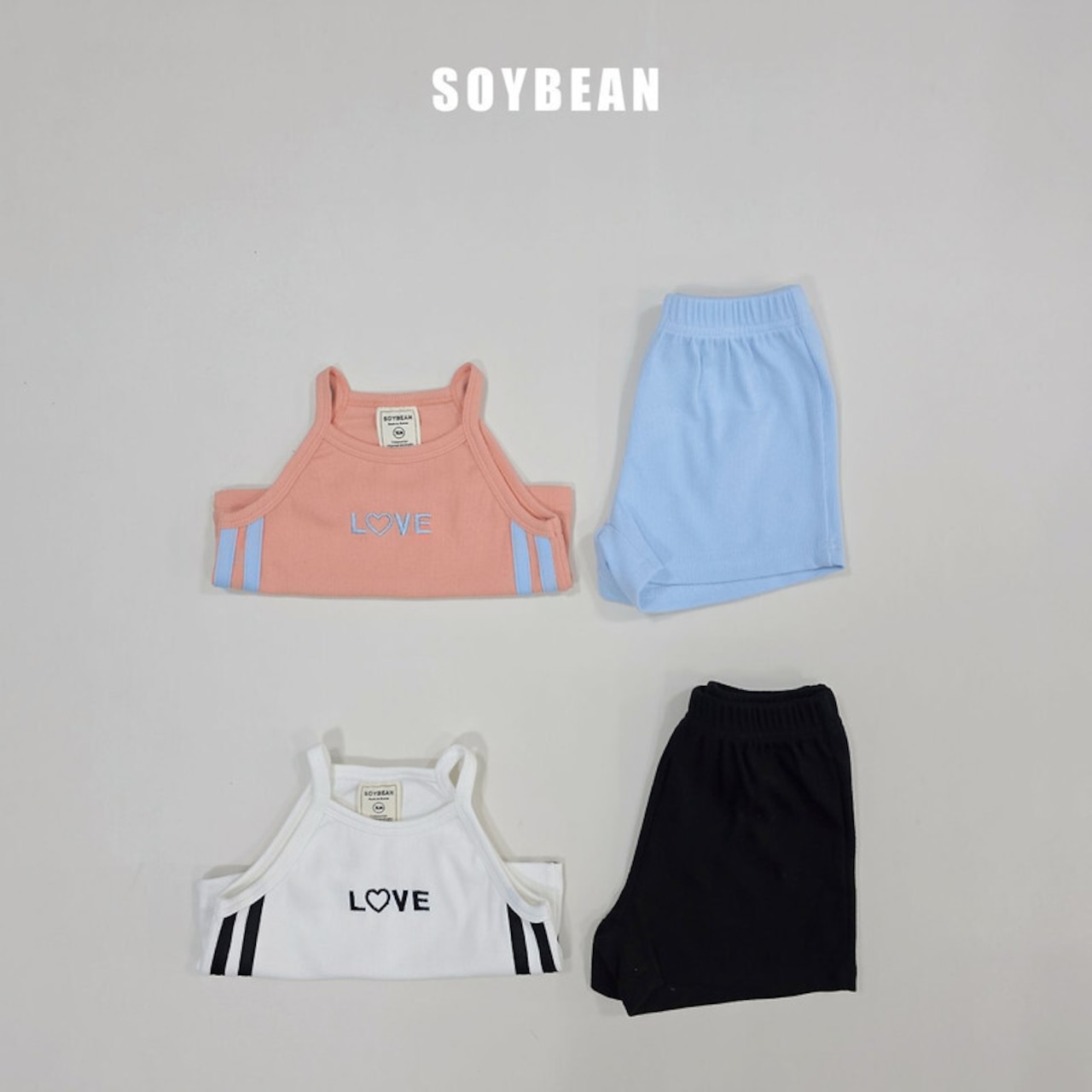 【取寄/韓国直送】SOYBEAN 26/SM トークトークデイライン上下セット|夏服|韓国子供服