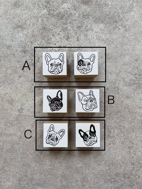 TRUNK　フレブルお顔はんこ